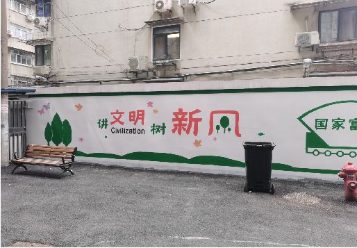 罗城社区墙绘